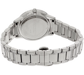 Pave' Round Diamond Watch, Stainless Steel, by Affinity